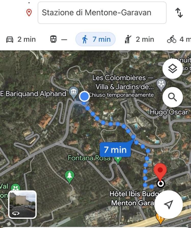 Studio Villa La Cigale Avec Grande Terrasse Menton Ngoại thất bức ảnh