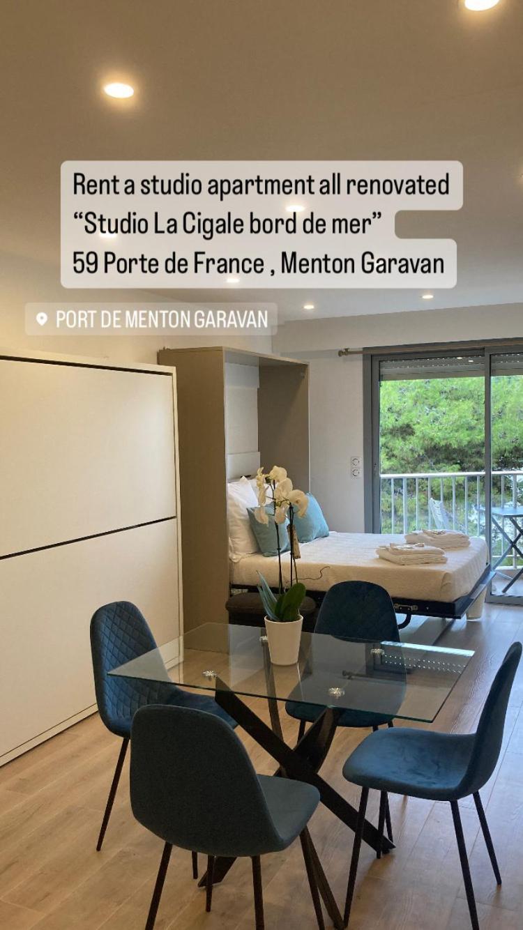 Studio Villa La Cigale Avec Grande Terrasse Menton Ngoại thất bức ảnh
